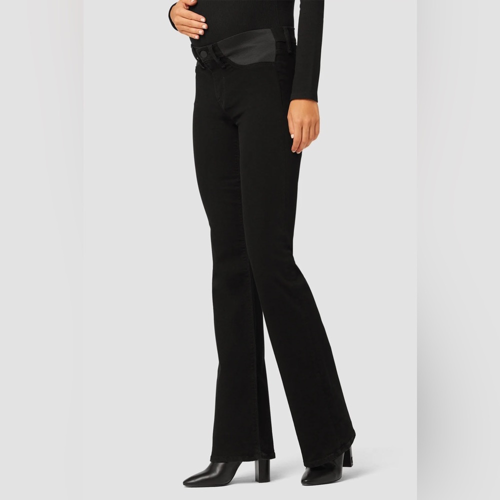 Hudson Jeans Maternity Black Boot Cut Jeans